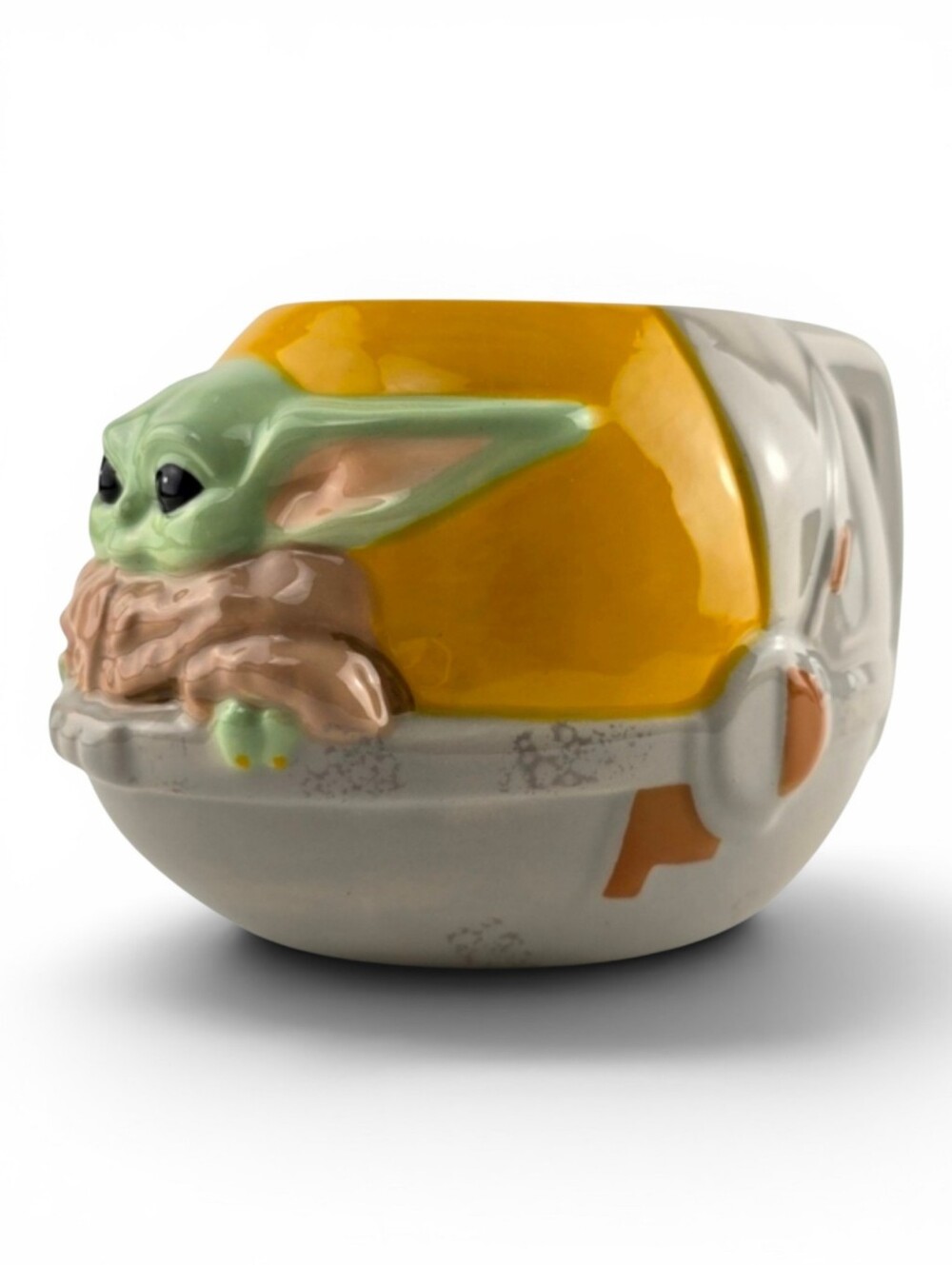 Zak Designs Star Wars The Mandalorian Baby Yoda Grogu 3D Sculpted Mug